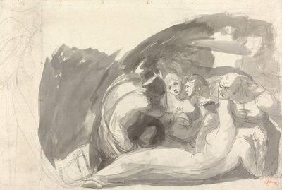 ハワードが刑務所を訪問 作： George Romney