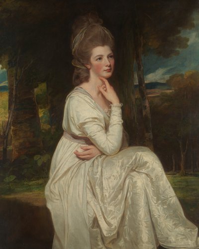 レディエリザベススタンリー1753-1797、ダービー伯爵夫人、1776-78年。 作： George Romney