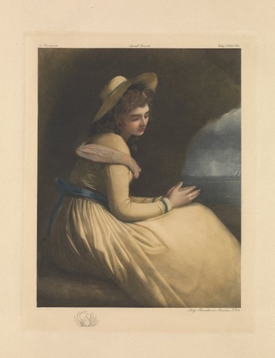 レディ・エマ・ハミルトン（アリアドネ役 作： George Romney