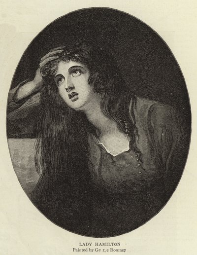 レディハミルトン 作： George Romney
