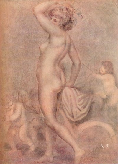 健康の女神としてのハミルトン夫人、c1790、1920。 作： George Romney