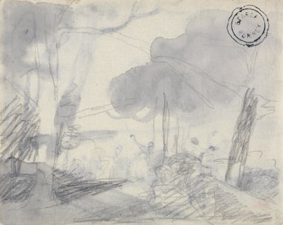 風景研究 作： George Romney