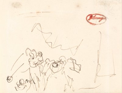 緩やかに描写された数字 作： ジョージ・ロムニー