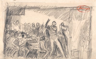 マクベス：宴のシーン 作： George Romney