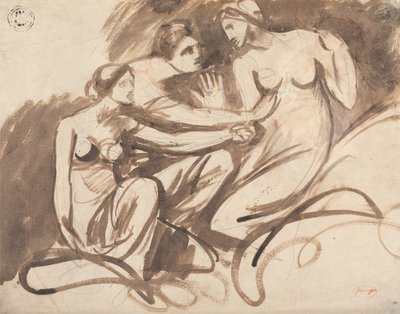 『マクベス』：三人の魔女 作： George Romney
