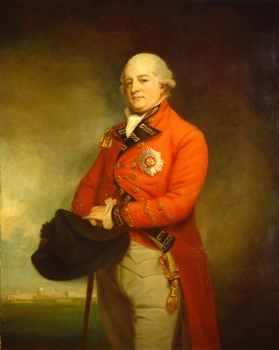アーキバルド・キャンベル少将、1790～1792年。 作： George Romney
