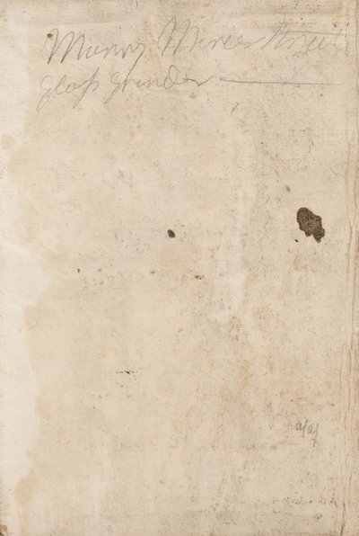 原稿に関する注記 作： George Romney