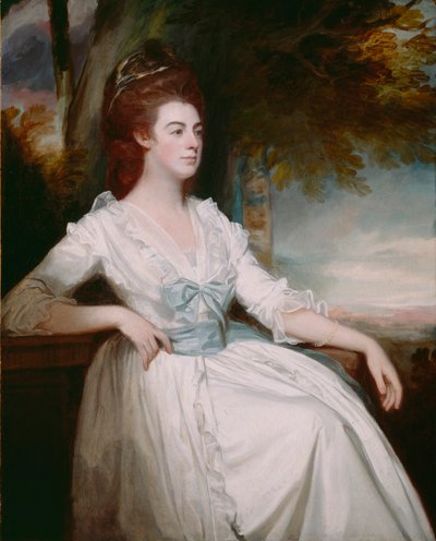 ミス・クラベリング 作： George Romney