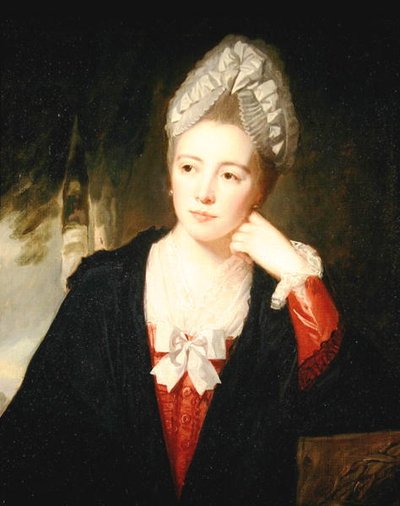 Miss Drury Lowe（油彩・キャンバス） 作： George Romney