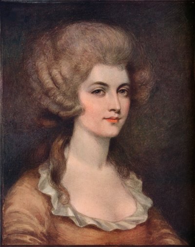 ミスホワイトフォード、c1754-1802、1914 作： George Romney