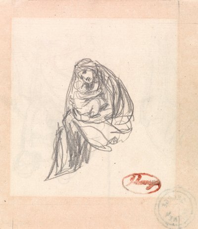 母と子 作： George Romney