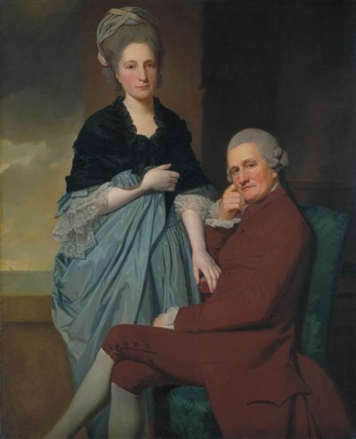 ウィリアム・リンドウ夫妻 作： George Romney