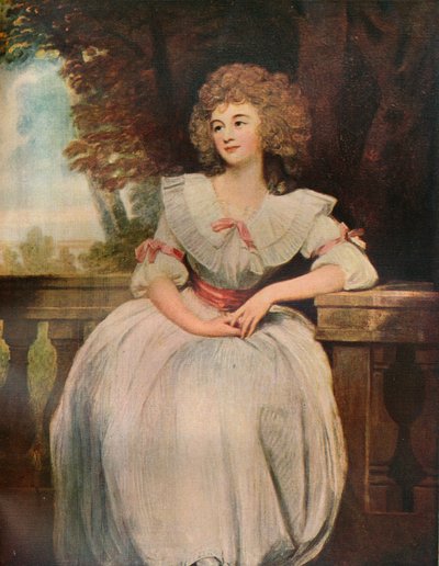 マークカリー夫人、1789年。 作： George Romney