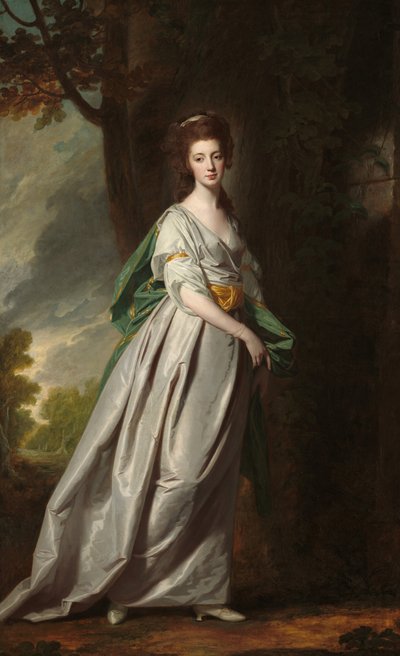 トーマス・スコット・ジャクソン夫人、c。 17701773。 作： George Romney