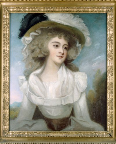 Senhora Tickell (óleo sobre tela) 作： George Romney