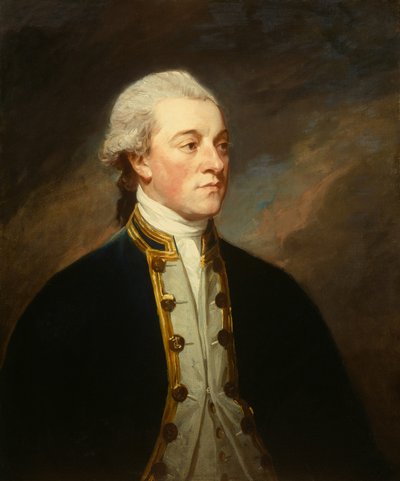 ヘンダーソン大尉の肖像、1785年頃（キャンバスに油彩） 作： George Romney