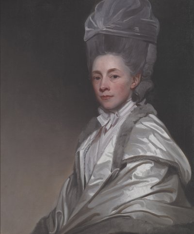 ジェーン・ドークス・ロビンソンの肖像、1778年頃（キャンバスに油彩） 作： George Romney