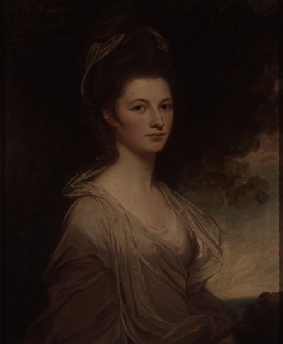 エリザベス・キャベンディッシュ夫人の肖像（油彩・キャンバス 作： George Romney