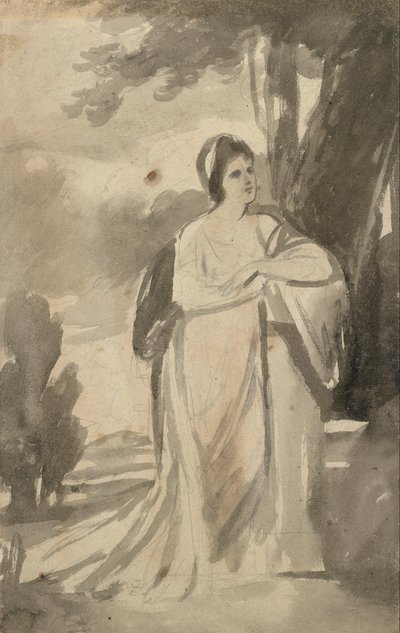 カーウェンさんの肖像 作： George Romney