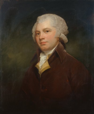 ワイルドマン氏の肖像 (キャンバスに油彩) 作： George Romney