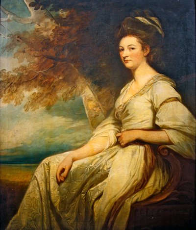 ビール・ボーネル夫人の肖像」1779-80年頃（油彩・キャンバス） 作： George Romney