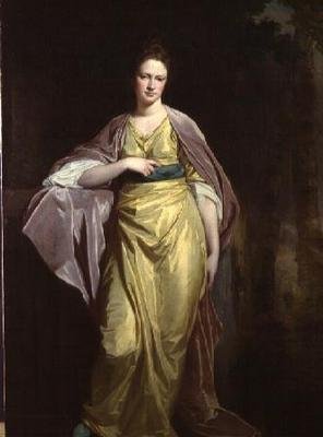 エレン・モリューウッド夫人の肖像 作： George Romney