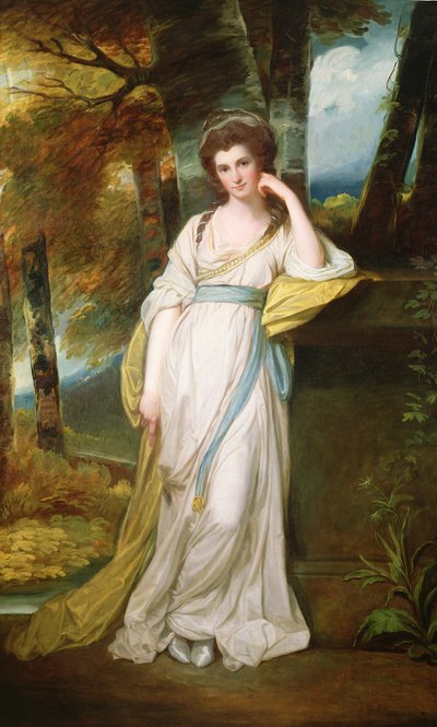 ヘンリーマクスウェル夫人の肖像 作： George Romney