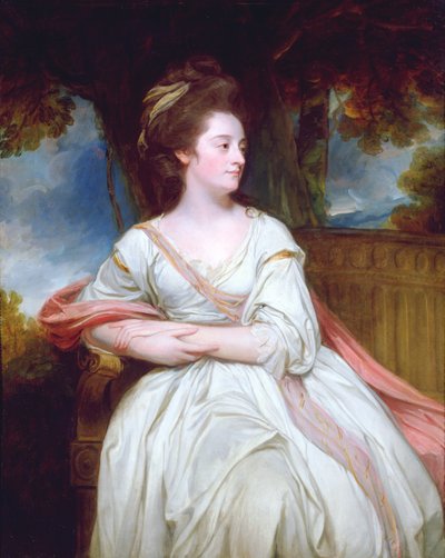 ノース夫人の肖像 作： George Romney