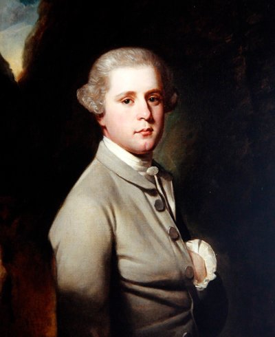 紳士の肖像」1770年頃（油彩・キャンバス） 作： George Romney