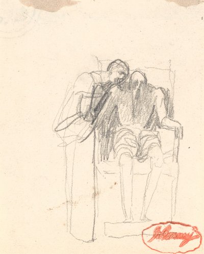 『老い』に登場する2人の人物か 作： George Romney