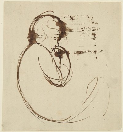 子供のスケッチ 作： George Romney