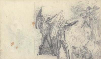 スケッチブックの描画 作： George Romney