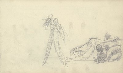 スケッチブックの描画 作： George Romney