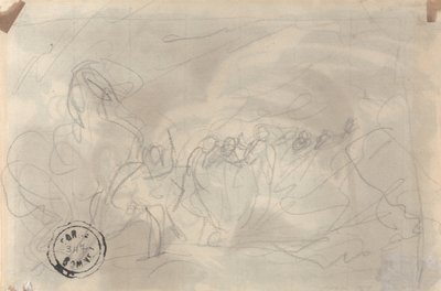 フィギュアのわずかなグループ 作： George Romney