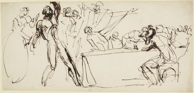 『マクベス』の宴会の場面に登場するバンコーの幽霊に関する考察 作： George Romney