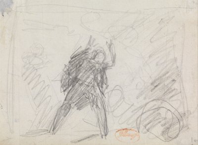 立像の習作 作： George Romney