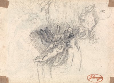キリストの誘惑 作： George Romney