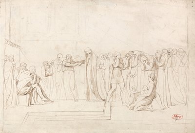 長老たちによるスザンナの告発 作： George Romney