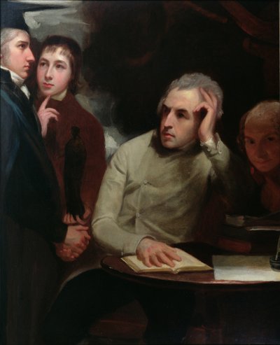 四人の友達 作： George Romney