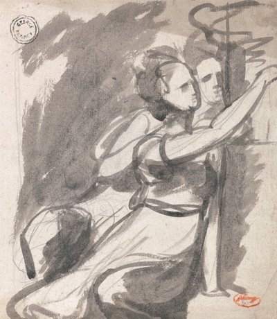 二人の姉妹 作： George Romney