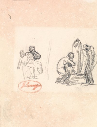 子供たちの遊びのスケッチ 作： George Romney