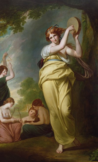 不明な画像 作： George Romney