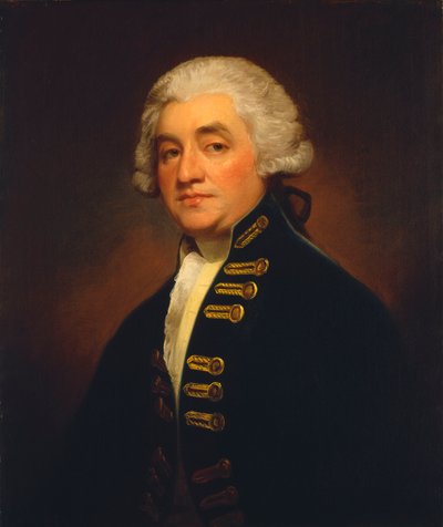 ジョシュア・ローリー副提督（1734-1790） 作： George Romney