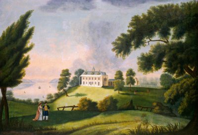 マウントバーノン、1806年。 作： George Ropes