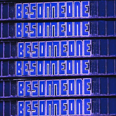 Be Someone, 2023 （キャンバスにアクリル絵の具） 作： George Rosaly