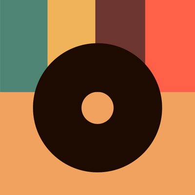 ボヘミアン・レコード店、21世紀（イラスト） 作： George Rosaly
