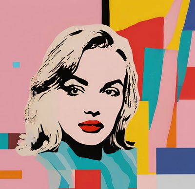 アイコニック・アリュール、21世紀（絵画） 作： George Rosaly