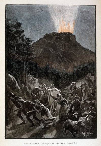 今回のパニックは、ジュール・ヴェルヌの「世界の支配者」で宣言された（6ページ）。 作： George Roux