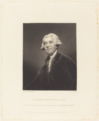 ジョサイア・ウェッジウッド 作： George Salisbury Shury after Sir Joshua Reynolds