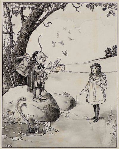 蝶々の魔法の箱 作： George Salmond Peddie